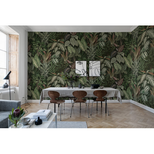 Tapet Mischievous Monkeys, Lush, Rebel Walls