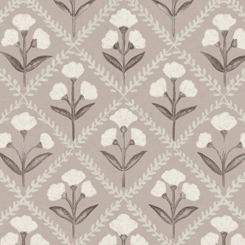 Tapet Poppy, Taupe, Coordonne, 5mp / rola - Img 2