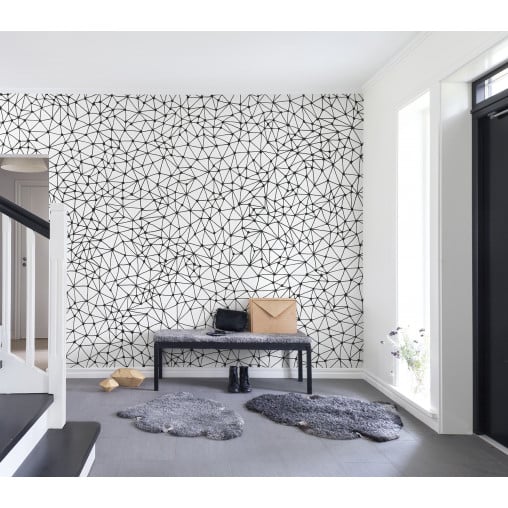 Tapet Twinkle Twinkle, Negru, Rebel Walls