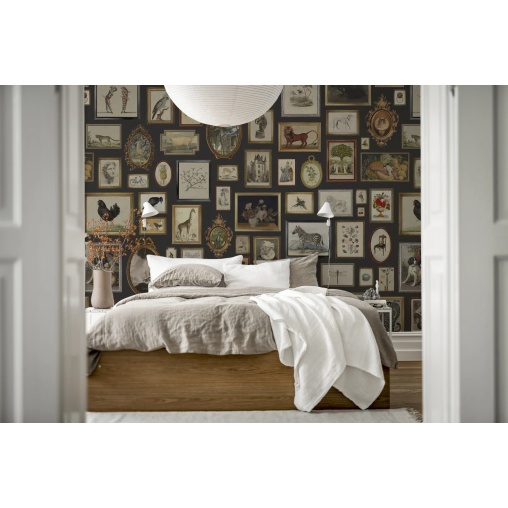 Tapet Vintage Frames, Black, Rebel Walls - Img 3