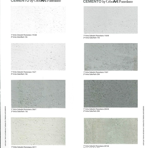 Vopsea decorativa pentru interior, efect Calce D'Autore - Cemento, the structured limes, finisaj mat - Img 6