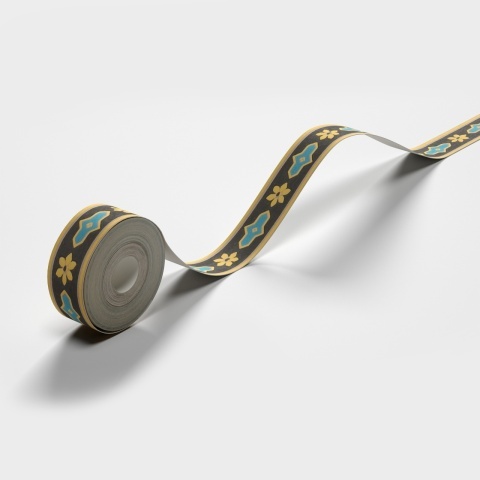 Bandă decorativă pentru tapet, Gerdas Bård 7069, 10.05m / rola - Img 4