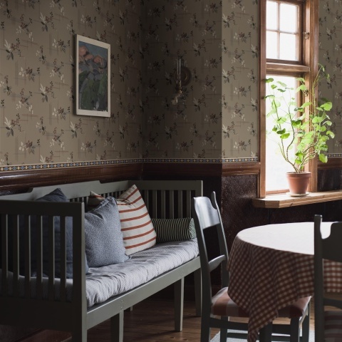 Bandă decorativă pentru tapet, Gerdas Bård 7070, 10.05m / rola - Img 3