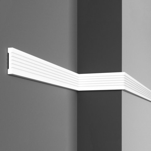 Brau decorativ din poliuretan CR779 - 7.6x2x244 cm