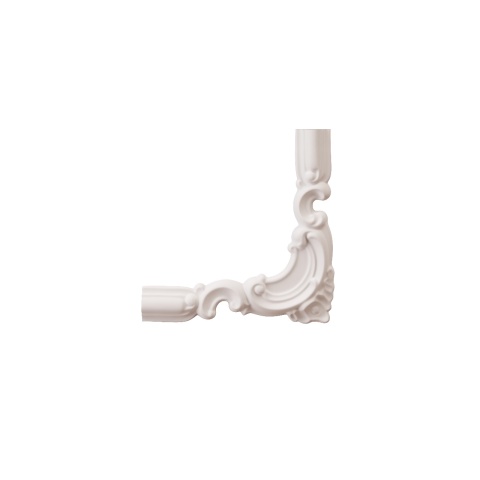 Chenar din poliuretan, Manavi, CR810BL - 21x1.8x21 cm - Img 3