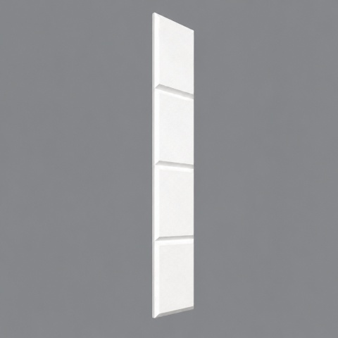 Coltar decorativ de exterior ET05, tip placa, 25x25x100x4.5 cm - Img 2