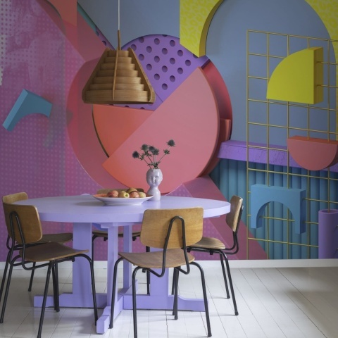 Fototapet, 3D Art, Multi, Rebel Walls