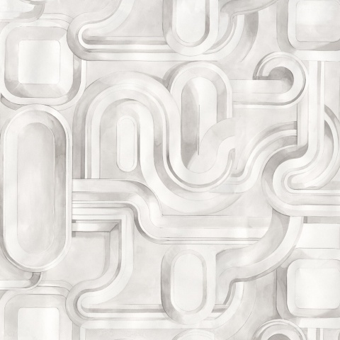 Fototapet, Abstract Path, Gray, Rebel Walls - Img 2