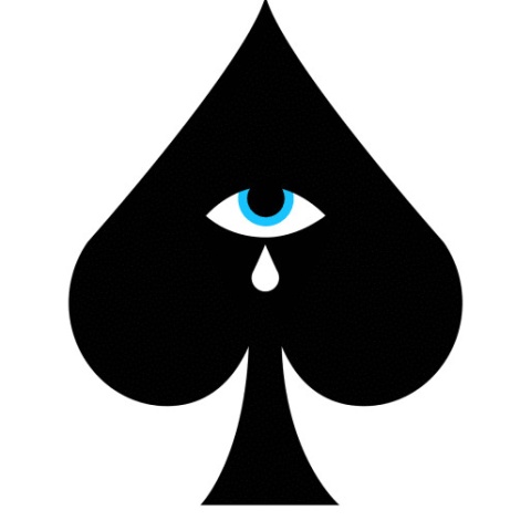 Fototapet, Ace of Spades, Black, Rebel Walls - Img 2