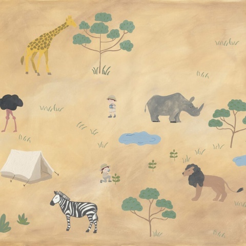 Fototapet, Animal Safari, Sand, Rebel Walls - Img 2