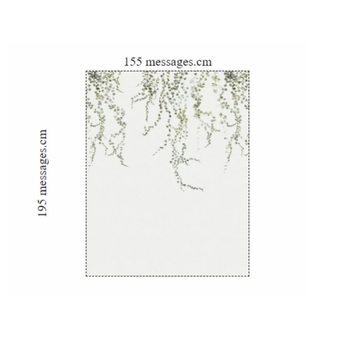 Fototapet Aralia Green, 155x195H, Sandberg - Img 6