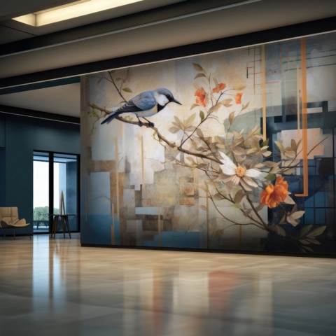 Fototapet Artistic Arche Ventre Blanc Rêve AV100 - Img 2