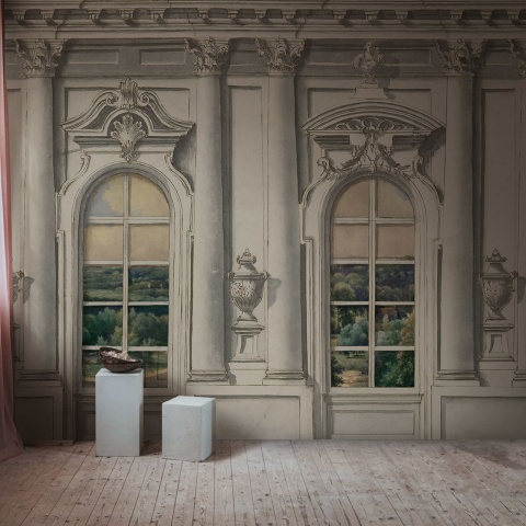 Fototapet, Ballroom Windows, Vintage, Rebel Walls