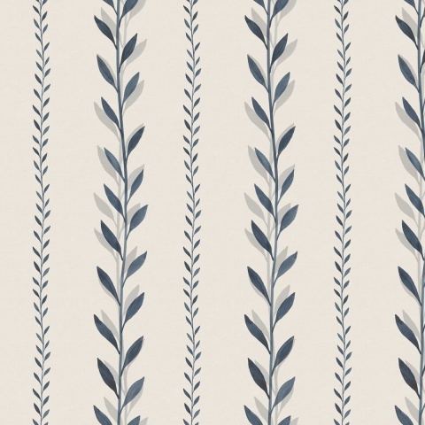 Fototapet, Bayleaf Stripe, Blue, Rebel Walls - Img 2