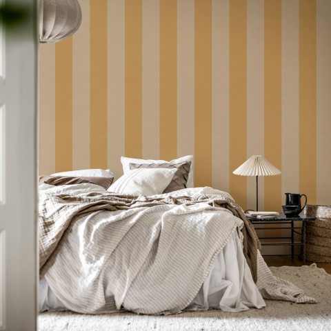 Fototapet, Bold Stripes, Yellow, Rebel Walls - Img 3