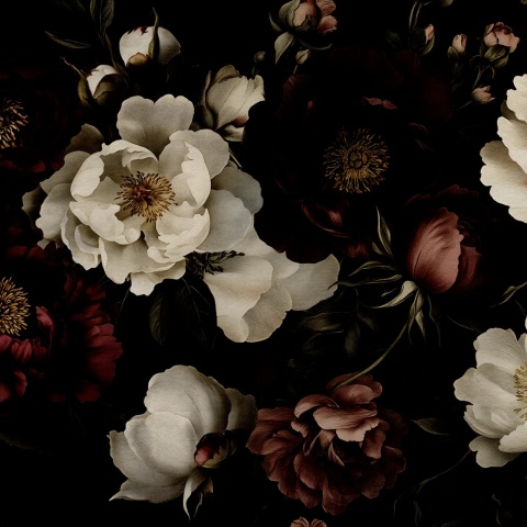 Fototapet, Bouquet of Roses, Vintage, Rebel Walls - Img 2
