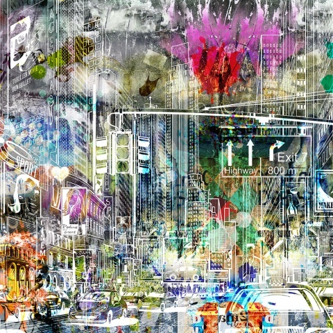 Fototapet, Cartoon City, Graffiti, Rebel Walls - Img 2
