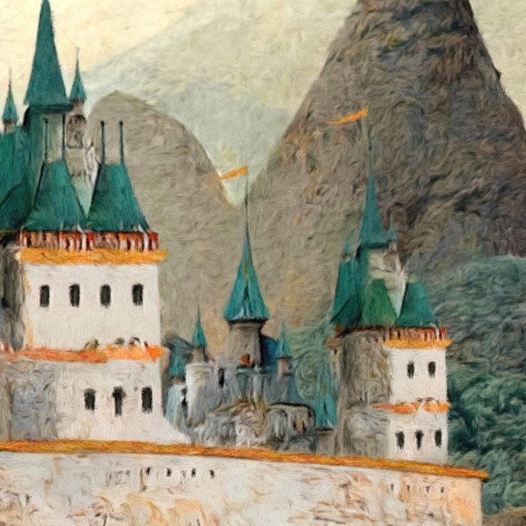 Fototapet, Castle of Dreams, Rebel Walls - Img 4
