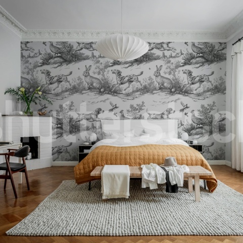 Fototapet, Countryside Tales, London Black, Rebel Walls