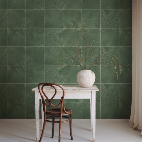 Fototapet, Craft Tiles, Emerald, Rebel Walls - Img 6