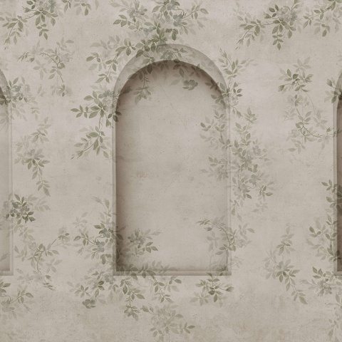 Fototapet, Daydream Arches, Green, Rebel Walls - Img 2