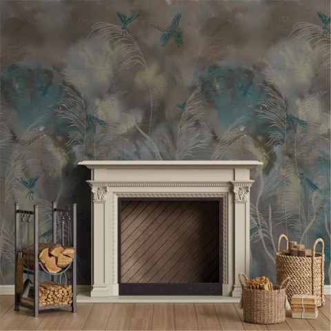 Fototapet Dragonfly Glide - personalizat, VLAdiLA - Img 3