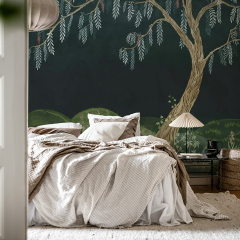 Fototapet, Dreamy Tree, Midnight, Rebel Walls