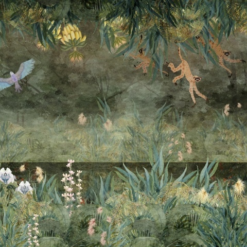 Fototapet, Echoes of the Wild, Night, Rebel Walls - Img 2