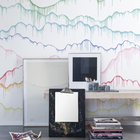 Fototapet, Elevation, Rainbow, Rebel Walls - Img 5