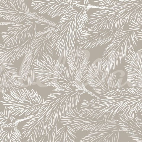 Fototapet, Fir Twig, Gray, Rebel Walls - Img 2
