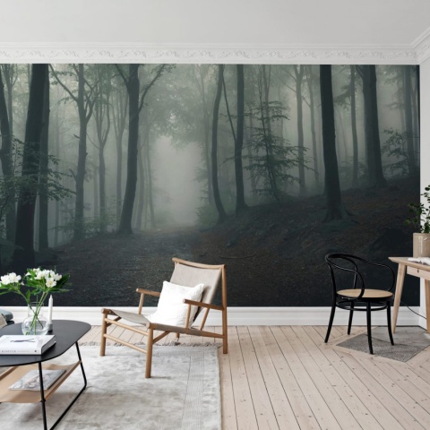 Fototapet, Forest in Fog, Rebel Walls - Img 4