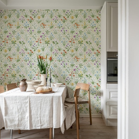 Fototapet, Garden Charm, Summer, Rebel Walls