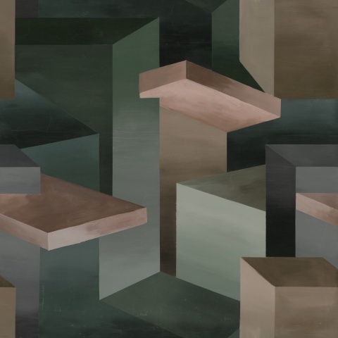 Fototapet, Geometrics, Dark, Rebel Walls - Img 2