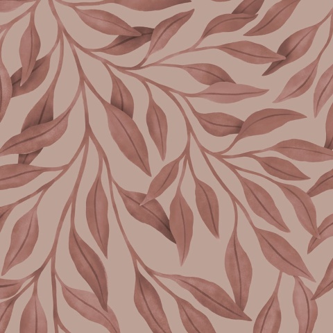 Fototapet, Giant Leaves, Pink, Rebel Walls - Img 2