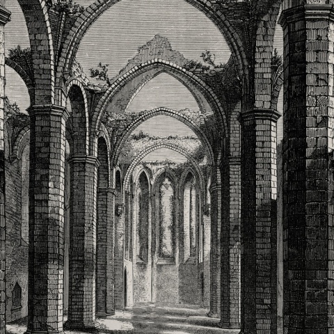 Fototapet, Gothic Arches, Vintage, Rebel Walls - Img 6