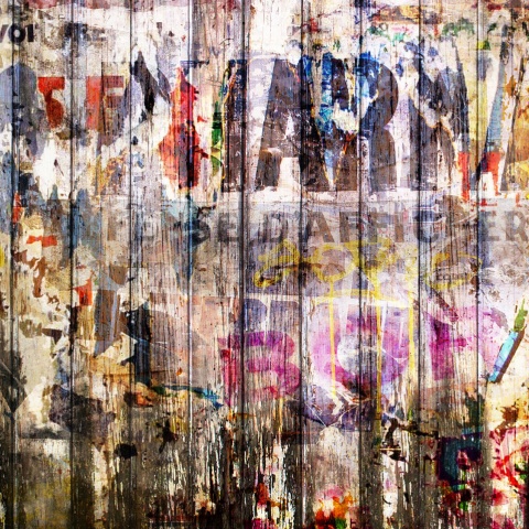 Fototapet, Graffiti on Boards, Rebel Walls - Img 2