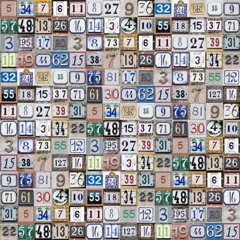 Fototapet, House Numbers, Rebel Walls - Img 2