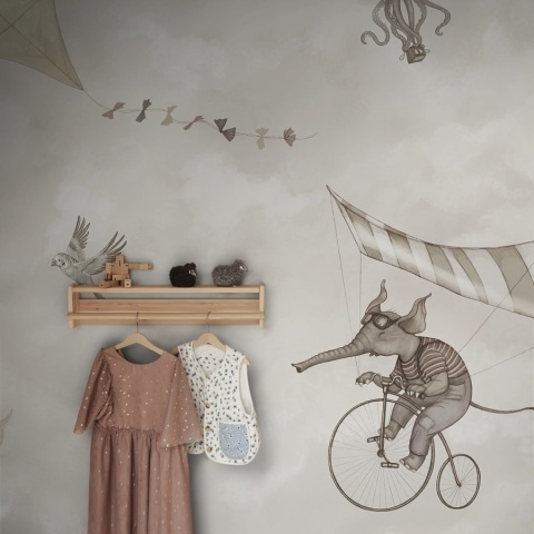 Fototapet, In the Clouds, Beige, Rebel Walls - Img 3