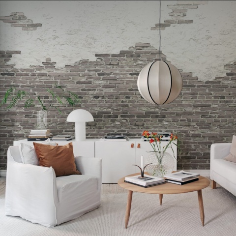 Fototapet, Ivory Bricks, Soft, Rebel Walls - Img 4