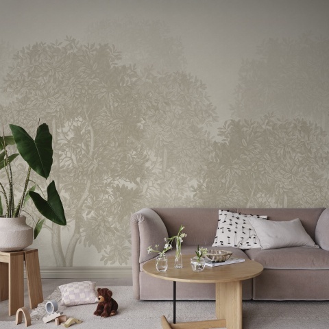 Fototapet lavabil, Charles Mural, Beige, Sandberg - Img 3