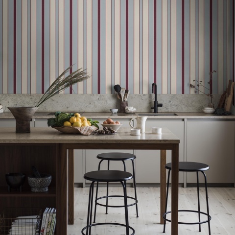 Fototapet lavabil, Stockholm Stripe 9793W