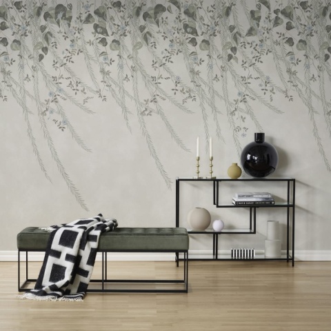 Fototapet, Lush Foliage, Sage Tint, Rebel Walls - Img 6
