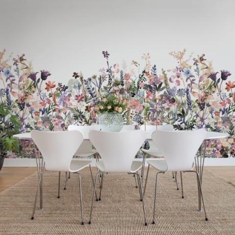 Fototapet, May Meadow, Pastel, Rebel Walls - Img 11