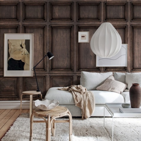 Fototapet, Oxford, Walnut, Rebel Walls - Img 3