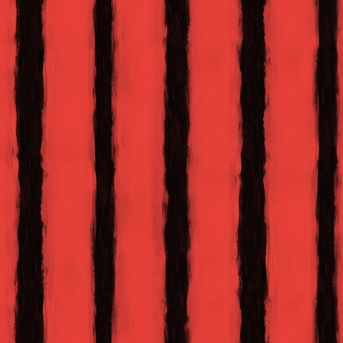 Fototapet, Painted Stripes, Red, Rebel Walls - Img 2