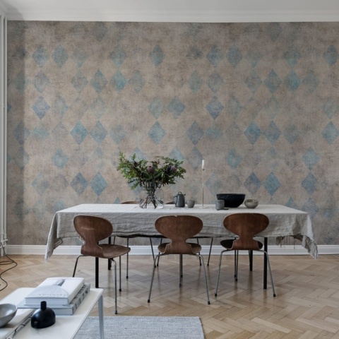 Fototapet, Patinated Diamonds, Rebel Walls