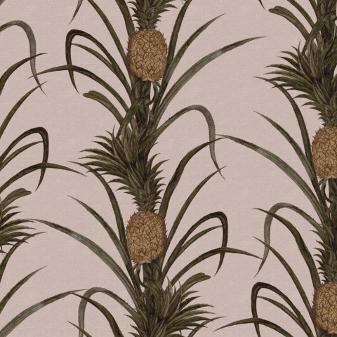 Fototapet, Pineapple, Soft Pink, Rebel Walls - Img 2