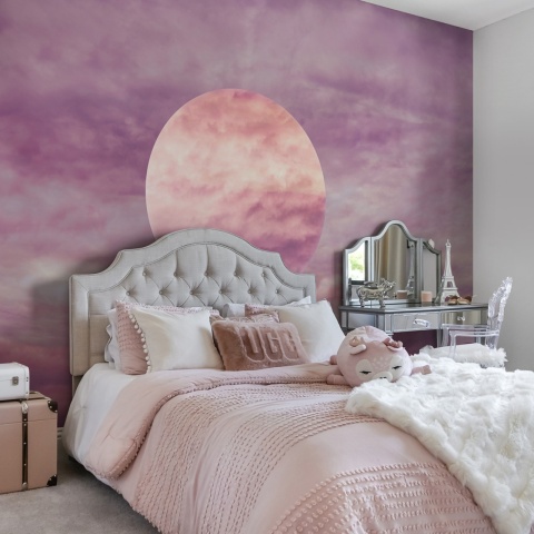 Fototapet, Pink Moon, Rebel Walls