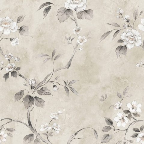 Fototapet, Poetic Flora, Beige, Rebel Walls - Img 2
