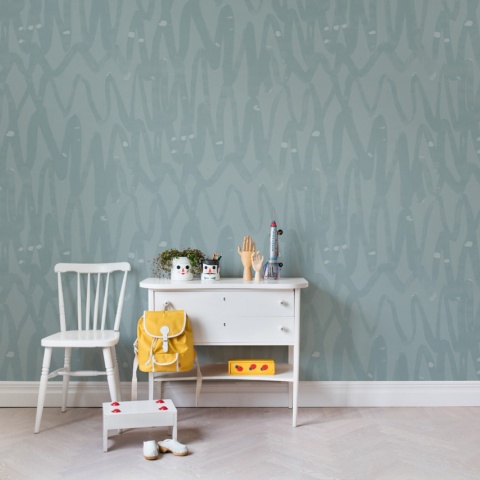Fototapet, Pulse of Passion, Mint, Rebel Walls - Img 4
